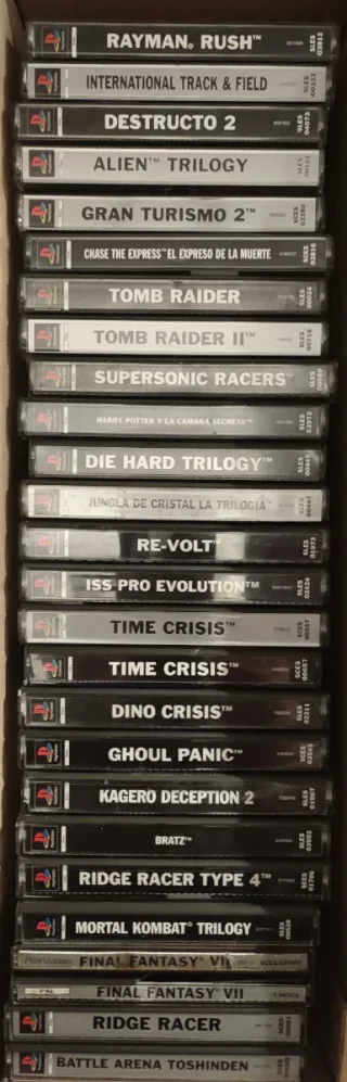 Juegos PS1 PSX PlayStation precios en descripción