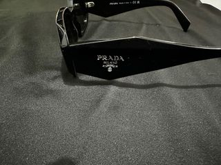 Gafas Prada Geometricas Negro/Gris