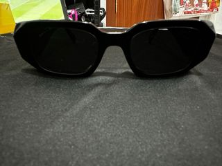 Gafas Prada Geometricas Negro/Gris