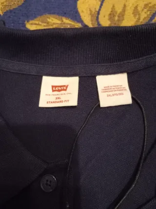 Polo Levi's Azul Marino Talla 3XL Nuevo