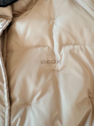 Giubbotto Geox Beige Trapuntato