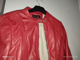 Chaqueta Massimo Dutti Roja