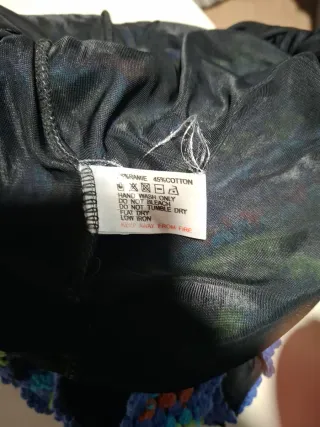 Conjunto crochet blusa y falda