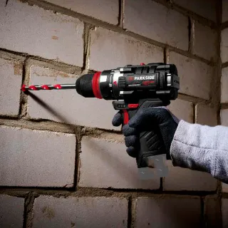 TALADRO PERCUTOR 45NM + BATERÍA 5AH + CARGADOR 6A