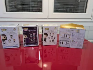 Funko Pop Harry Potter, Hermione, Wednesday y Mini