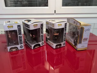 Funko Pop Harry Potter, Hermione, Wednesday y Mini