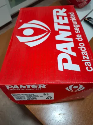 Zapatos de seguridad PANTER negros