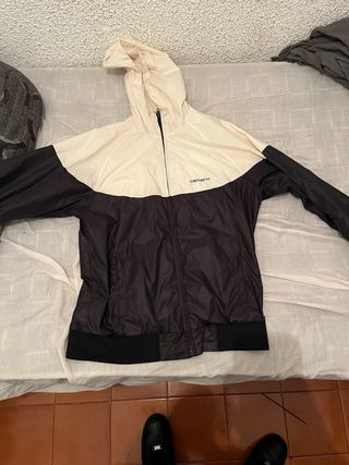 Chaqueta Nike Blanca y Negra