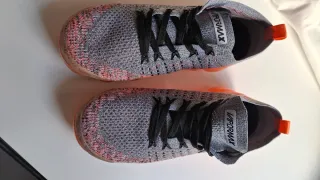 Zapatillas Nike Air Vapormax Gris Naranja