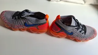 Zapatillas Nike Air Vapormax Gris Naranja