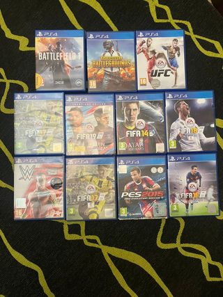 Lote de juegos ps4