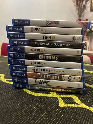 Lote de juegos ps4