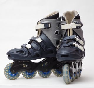 Patines en línea Rock 100 Talla 40 Como Nuevos