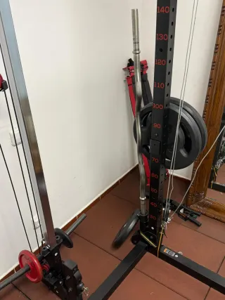 Gimnasio doméstico completo