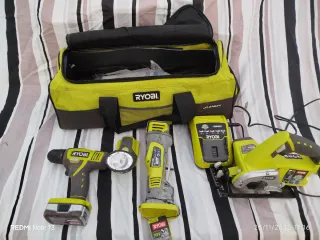 Kit Herramientas Eléctricas Ryobi 12V