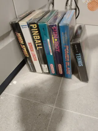 Lote 7 juegos NES CIB PAL B