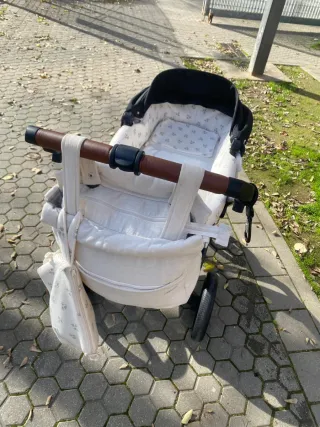 Carrito Jané como nuevo con capazo y bolso