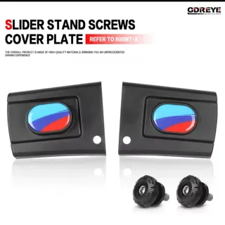 Tapas Gatos BMW M Plástico Negro