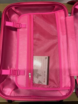 Trolley Cabina TintaUnita Fucsia Lucido