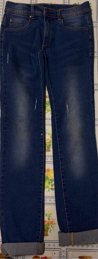 Pantalón vaquero niño azul