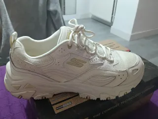 Zapatillas Skechers Mujer Beige Talla 40