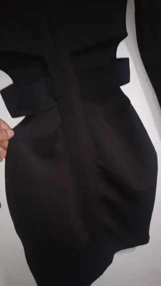 Vestido fiesta elegante negro