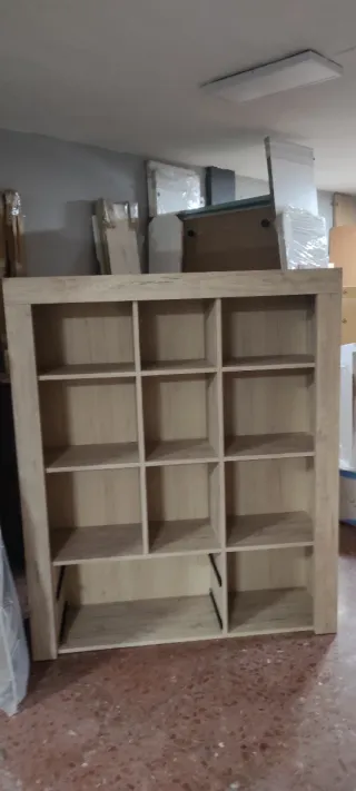 Estantería de madera modular 120x143