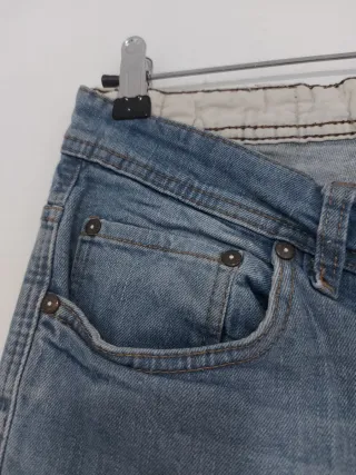 Pantalón vaquero Pull&Bear desgastado Talla L