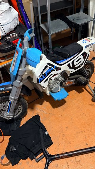 Moto Eléctrica Infantil Cross Alpha