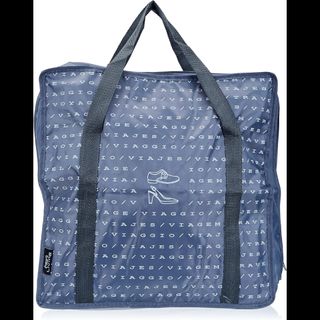 Bolsa Zapatero para 6 pares azul