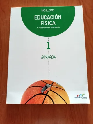 Libro Educación Física 1ro Bachillerato Anaya
