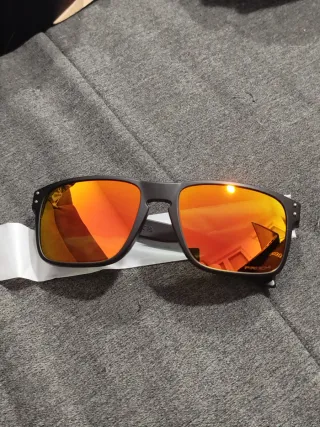 Gafas de sol Oakley Holbrook Negras Naranja
