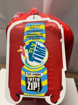 Trolley Cabina TintaUnita Rosso Lucido