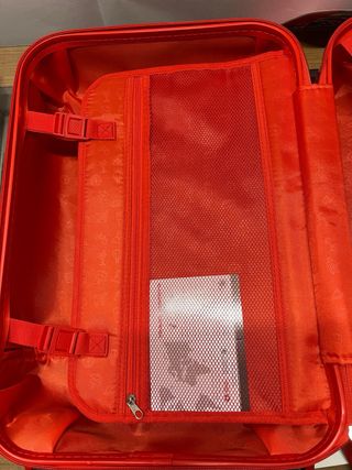 Trolley Cabina TintaUnita Rosso Lucido