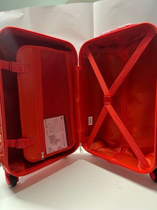 Trolley Cabina TintaUnita Rosso Lucido