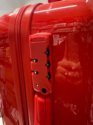 Trolley Cabina TintaUnita Rosso Lucido