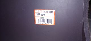 Botellero de cuero marrón