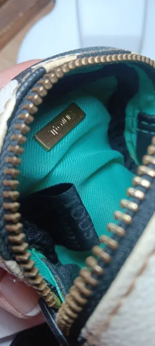 Monedero Tous Negro y Blanco