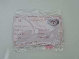 Bebé Reborn realista de tela de 50cm más menos