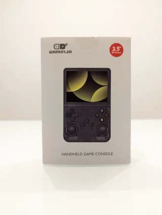 Console Retrò R36S Nera Trasparente