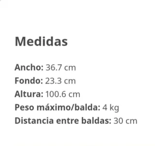 Scaffale da bagno bianco a 4 ripiani