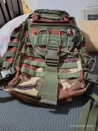 Mochila militar camuflaje