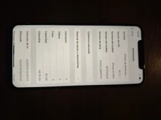 iPhone XS Max 64GB Bianco con batteria nuova