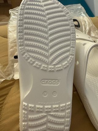 Chanclas Crocs Blancas Talla 46