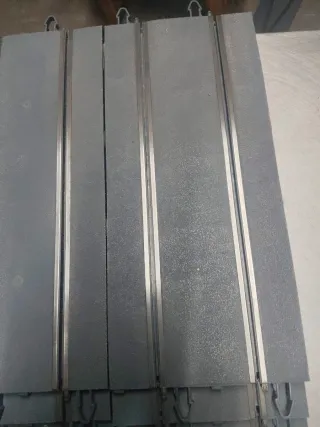 Scalextric 8 rectas pista gris moderna