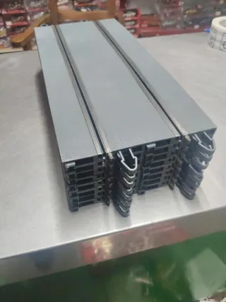 Scalextric 8 rectas pista gris moderna