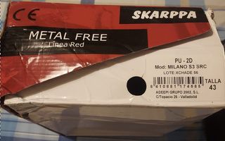 Zapato Seguridad Skarppa Milano S3 SRC Metal Free