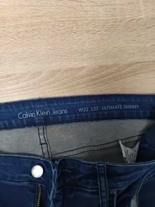 Pantalón Vaquero Calvin Klein Azul