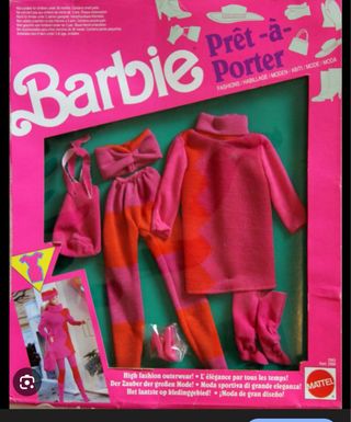 Barbie con conjunto pret a porter 1991 , congost