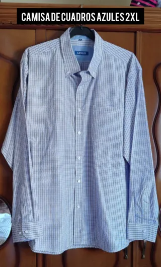 Camisa de vestir de manga larga para hombre